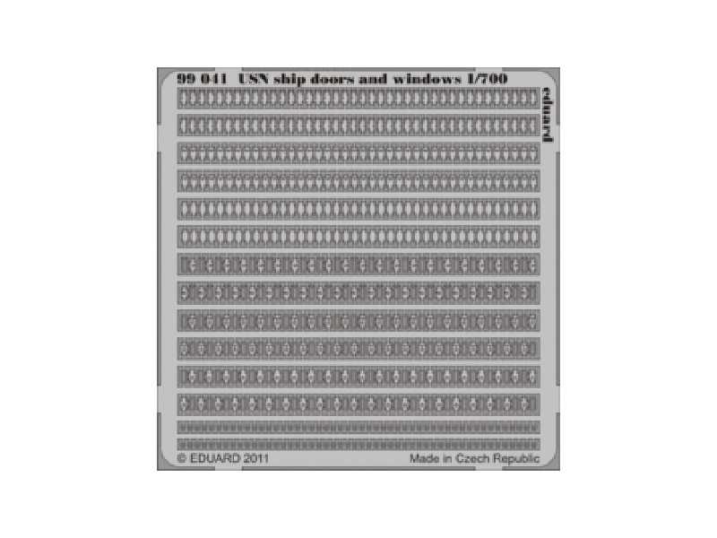 USN ship doors and windows 1/700 - image 1