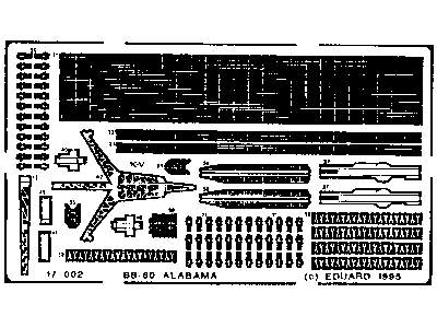 USS Alabama 1/700 - Hasegawa - image 2