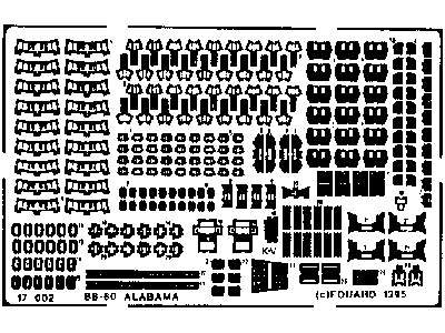 USS Alabama 1/700 - Hasegawa - image 3