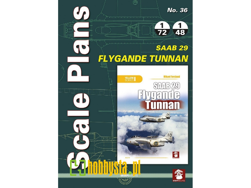 Scale Plans - Saab 29 Flygande Tunnan - image 1 Scale Plans - Saab 29 Flygande Tunnan - image 1