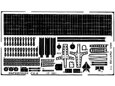 USS CV6 Enterprise 1/700 - Tamiya - image 1