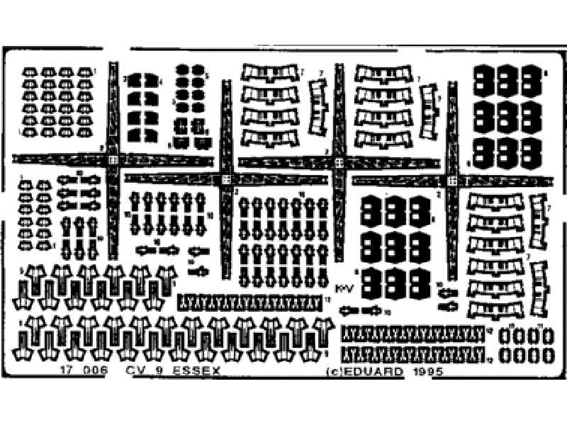 USS Essex 1/700 - Hasegawa - image 1