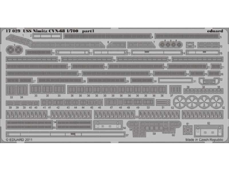 USS Nimitz CVN-68 1/700 - Trumpeter - image 1