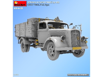 German 3t Cargo Truck 3,6-36s Early Prod. Pmq-type - image 2