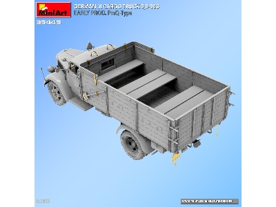 German 3t Cargo Truck 3,6-36s Early Prod. Pmq-type - image 9