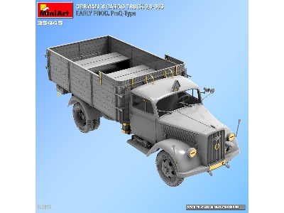German 3t Cargo Truck 3,6-36s Early Prod. Pmq-type - image 10