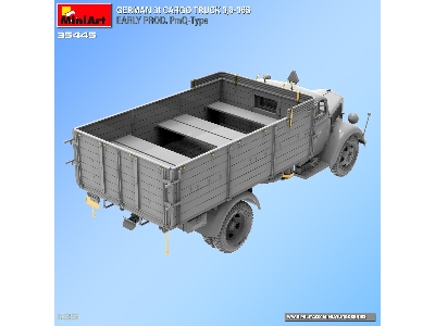 German 3t Cargo Truck 3,6-36s Early Prod. Pmq-type - image 11