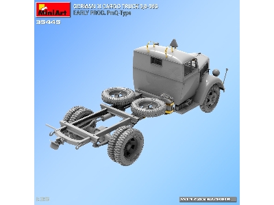 German 3t Cargo Truck 3,6-36s Early Prod. Pmq-type - image 13
