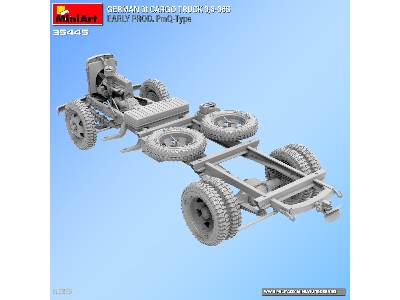 German 3t Cargo Truck 3,6-36s Early Prod. Pmq-type - image 15