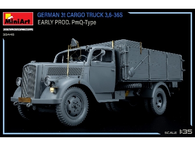 German 3t Cargo Truck 3,6-36s Early Prod. Pmq-type - image 41