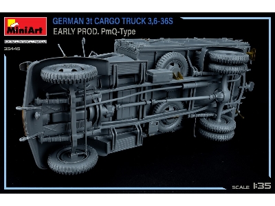 German 3t Cargo Truck 3,6-36s Early Prod. Pmq-type - image 42