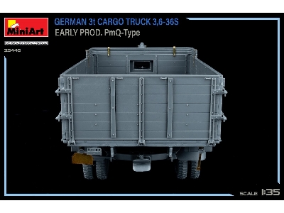 German 3t Cargo Truck 3,6-36s Early Prod. Pmq-type - image 44