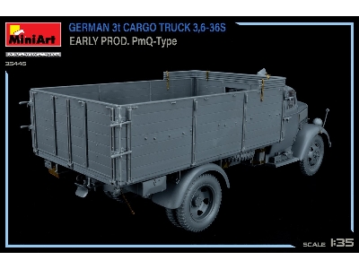German 3t Cargo Truck 3,6-36s Early Prod. Pmq-type - image 45