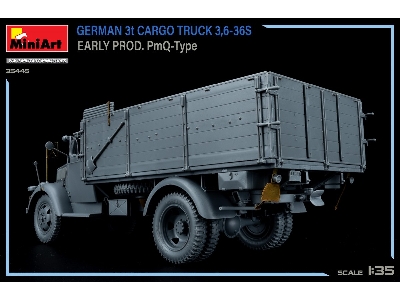 German 3t Cargo Truck 3,6-36s Early Prod. Pmq-type - image 46