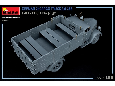 German 3t Cargo Truck 3,6-36s Early Prod. Pmq-type - image 51
