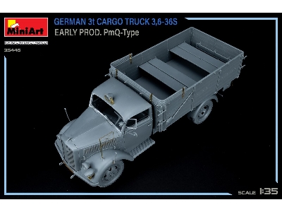 German 3t Cargo Truck 3,6-36s Early Prod. Pmq-type - image 52