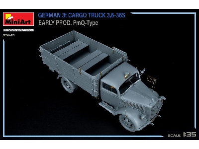 German 3t Cargo Truck 3,6-36s Early Prod. Pmq-type - image 53