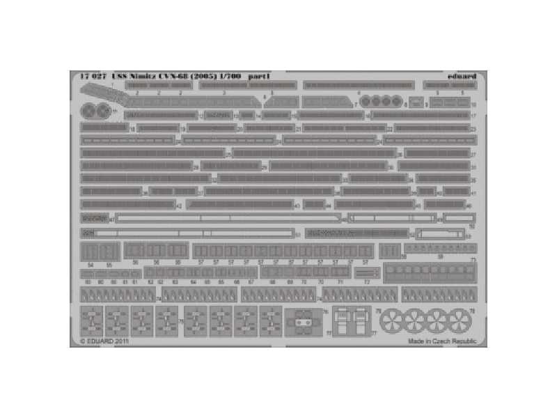 USS Nimitz CVN-68 (2005) 1/700 - Trumpeter - image 1