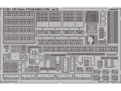 USS Nimitz CVN-68 (2005) 1/700 - Trumpeter - image 3