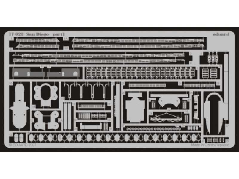 USS San Diego 1/700 - Dragon - image 1