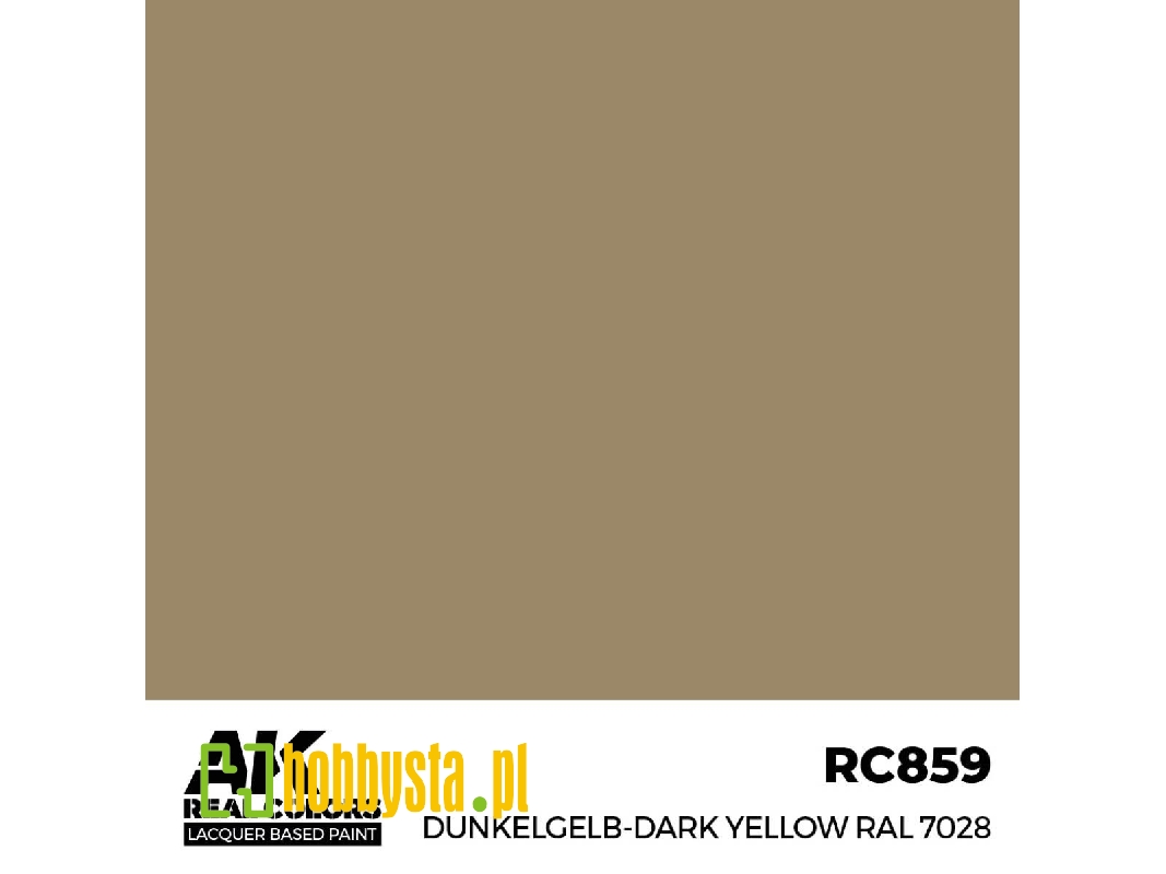 Rc859 Dunkelgelb-dark Yellow Ral 7028 - image 1