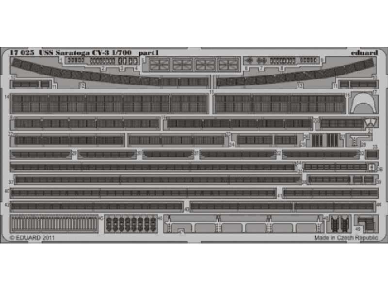 USS Saratoga CV-3 1/700 - Trumpeter - image 1