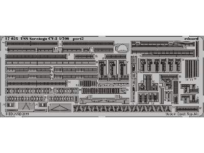 USS Saratoga CV-3 1/700 - Trumpeter - image 3