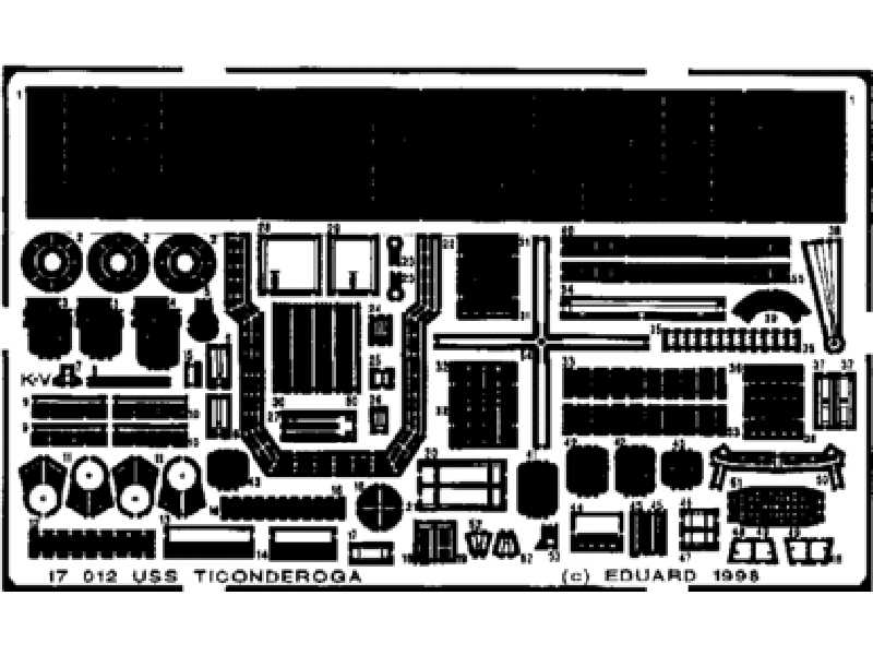 USS Ticonderoga 1/700 - Revell - image 1