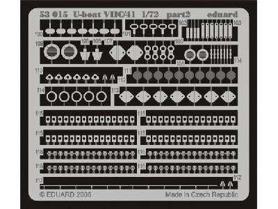 U-boat VIIC/41 1/72 - Revell - image 3