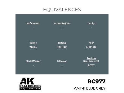 Rc977 Amt-11 Blue Grey - image 3