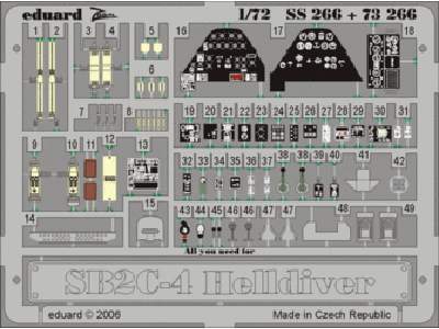 SB2C-4 1/72 - Academy Minicraft - image 1
