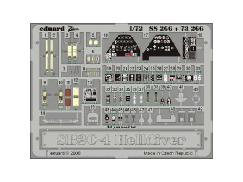 SB2C-4 1/72 - Academy Minicraft - image 1