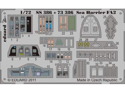 Sea Harrier FA2 S. A. 1/72 - Airfix - image 1