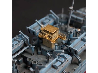 Lst 491 Class Photo-etched Sheets Of Bridge Detail Upgrade Set - image 4