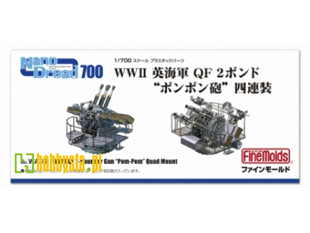 Wwii Royal Navy Qf 2-pounder Naval Pom-pom Gun Quadruple-mount - image 1 Wwii Royal Navy Qf 2-pounder Naval Pom-pom Gun Quadruple-mount - image 1