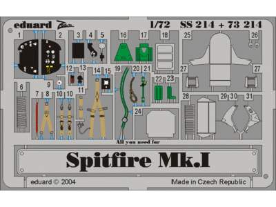 Spitfire Mk. I 1/72 - Tamiya - image 1