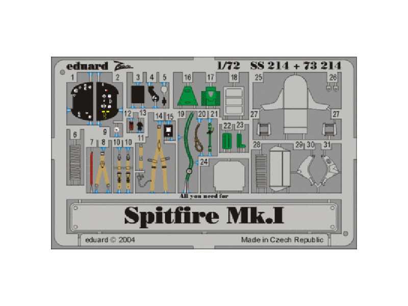 Spitfire Mk. I 1/72 - Tamiya - image 1