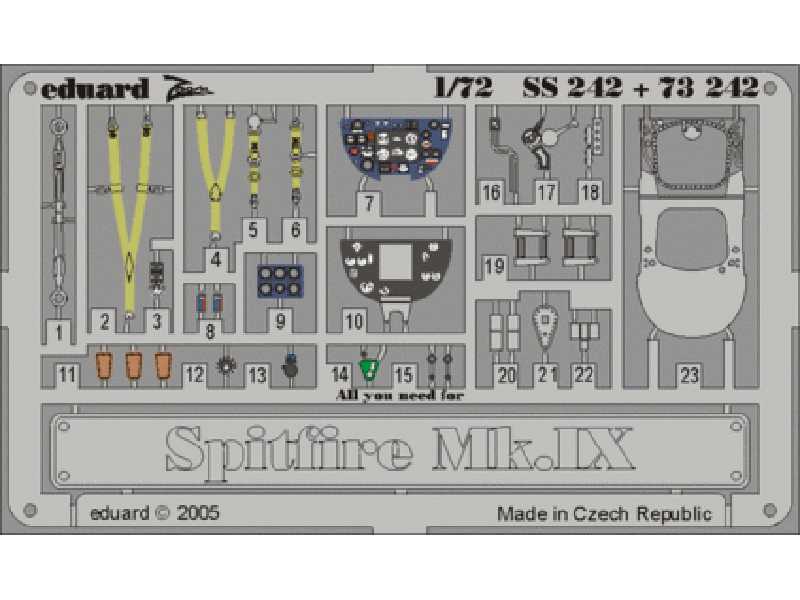 Spitfire Mk. IX 1/72 - Hasegawa - image 1