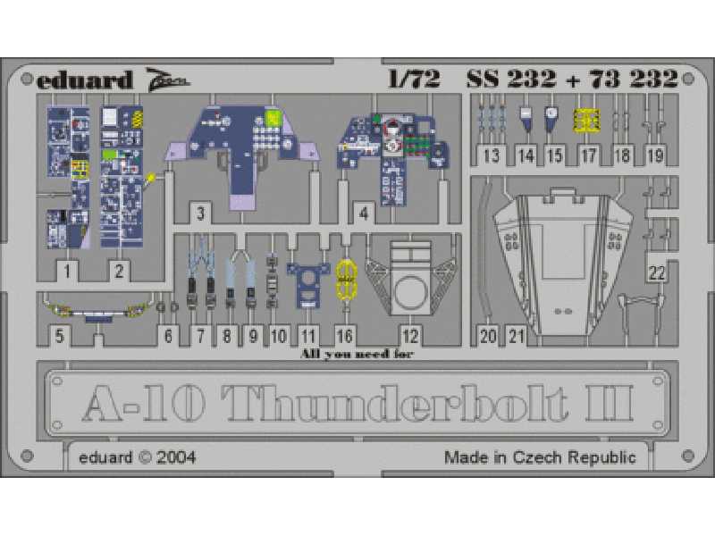 A-10 1/72 - Italeri - image 1