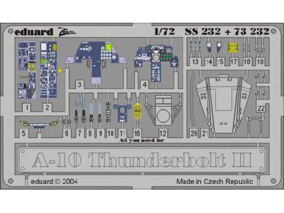 A-10 1/72 - Italeri - image 1