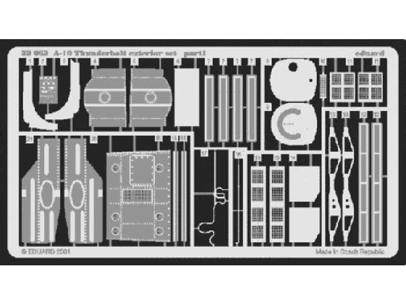 A-10 exterior 1/32 - Trumpeter - image 1