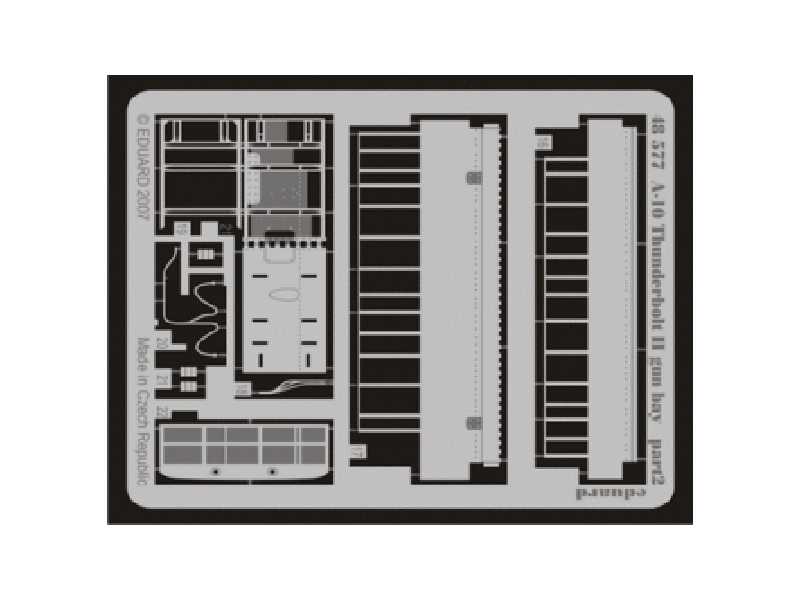 A-10 gun bay 1/48 - Hobby Boss - image 1