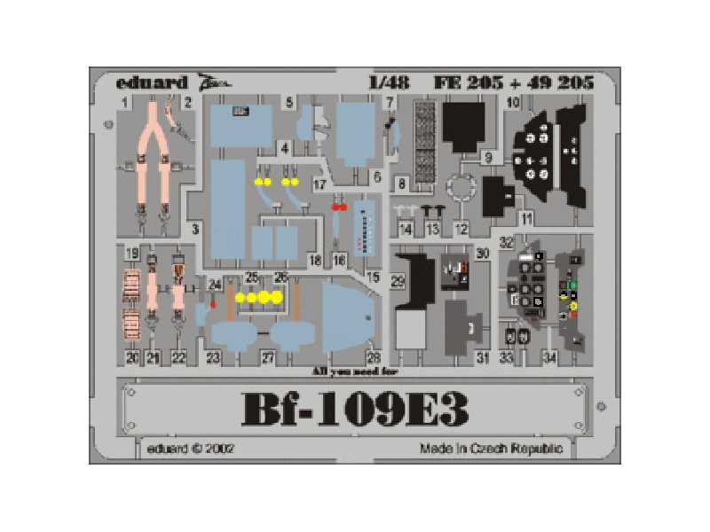 Bf 109E-3 1/48 - Tamiya - - image 1