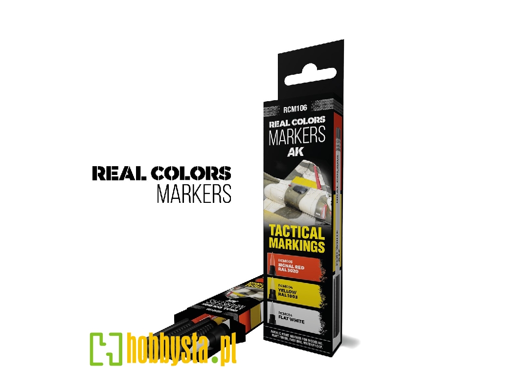 Rcm106 Tactical Markings - Set 3 Real Colors Markers - image 1 Rcm106 Tactical Markings - Set 3 Real Colors Markers - image 1
