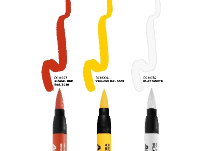 Rcm106 Tactical Markings - Set 3 Real Colors Markers - image 2