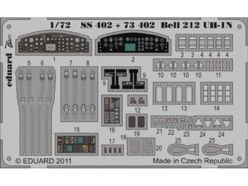 Bell 212 UH-1N S. A. 1/72 - Revell - image 1