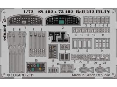 Bell 212 UH-1N S. A. 1/72 - Revell - image 1