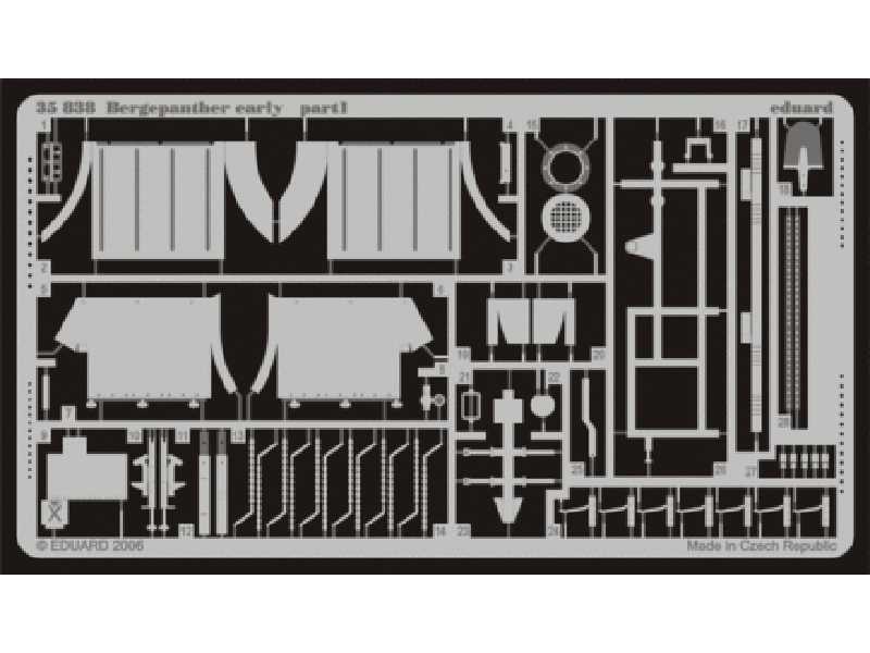 Bergepanther early 1/35 - Icm - image 1