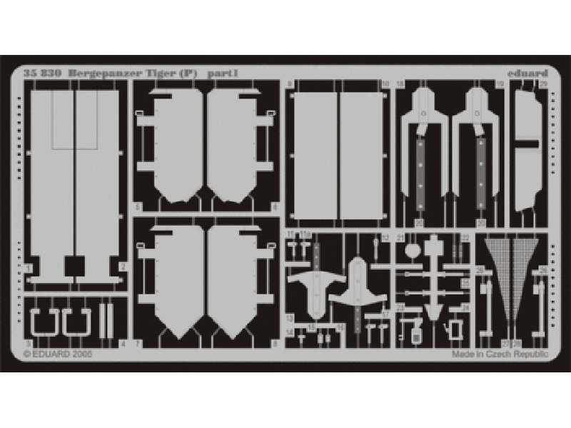 Bergepanzer Tiger (P) Ferdinand 1/35 - Dragon - image 1