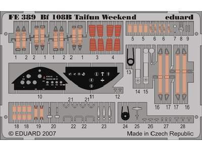 Bf 108 Taifun Weekend 1/48 - Eduard - - image 1